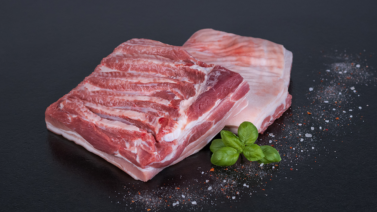 Schweinebauch/Wammerl ohne Knochen